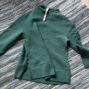 lululemon athletica Forest Green Turtleneck Top